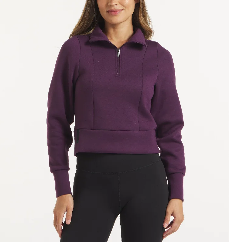 Stylish Women's Garments For Holidays LuxBreak Half-Zip Pullover