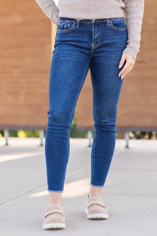 New Arrival Discounts Vervet Mid Rise Raw Hem Crop Skinny Jeans