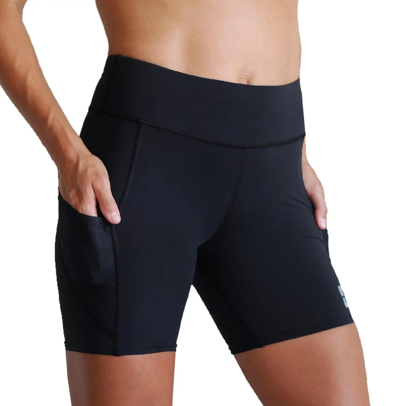 Discount Store Women's Flex-Fit Compression Shorts 6-inch Inseam